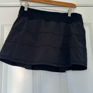 Lululemon pace revival skirt.